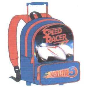   Racer Backpack Large Rolling with Wheels ~ Mach 5: Office Products