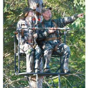 Rivers Edge 17 Double Buck Extreme 2   man Ladder Stand:  