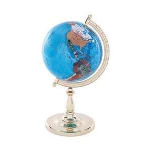 Kassel 8 5/8” (220mm) Diameter Semi Precious Stone Globe:  