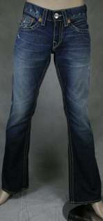 True Religion Jeans Brand Mens Billy BIG T Rainbow True Grit size 34 