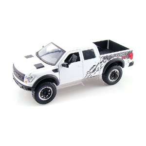  2011 Ford F150 SVT Raptor 1/24 White: Toys & Games