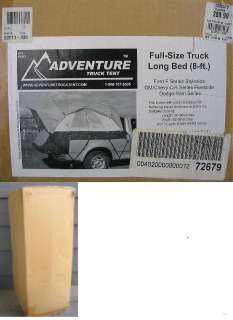   CABELAS ADVENTURE FULL SIZE TRUCK TENT    ford   chevy   dodge  