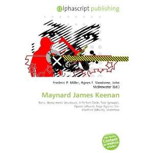    Maynard James Keenan (French Edition) (9786133899513): Books