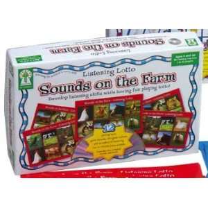  Listening Lotto Game   Sounds On The Farm Toys & Games