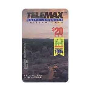  Collectible Phone Card $20. Enchanted Rock State Park 