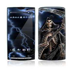 The Reaper Skull Decorative Skin Cover Decal Sticker for Sony Ericsson 