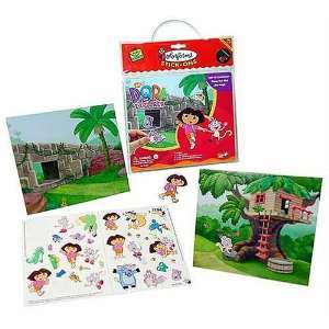  Dora the Explorer Colorforms Fun Pocket Toys & Games