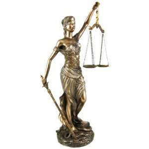   New Blind Lady Scales of Justice Lawyer Statue Attorney Gift Judge BAR