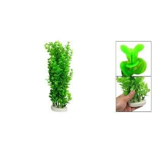   Aquarium Plastic Tree Tank Plant Ornament Green: Pet Supplies