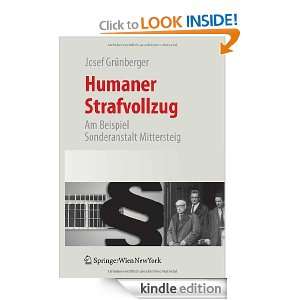 Humaner Strafvollzug Am Beispiel Sonderanstalt Mittersteig (German 