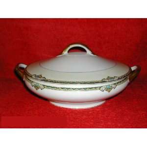  Noritake Baroda #68596 Covered Vegetable   Round Kitchen 