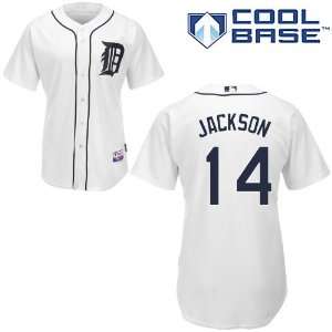 Austin Jackson Detroit Tigers Authentic Home Cool Base Jersey By 