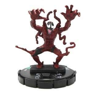   HeroClix Carnage # 18 (Experienced)   Web of Spiderman Toys & Games