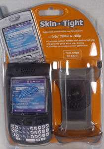 Palm Treo 700w & 700p SkinTight Case & Holster BLACK  