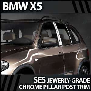  2007 2012 BMW X5 6pc. SES Chrome Pillar Trim Covers 