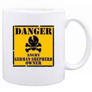  New  Danger  Angry German Shepherd Owner  Mug Dog