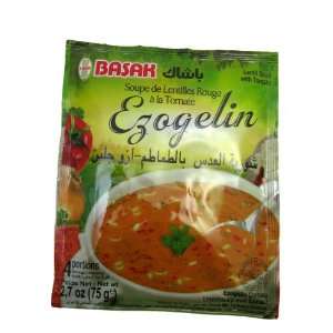 Basak Halal Lentil Tomato Soup 75g  Grocery & Gourmet Food