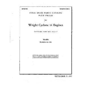   2600  8   8A Aircraft Engine Parts Manual Wright R 2600 Cyclone 14
