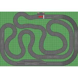   Slot Car Track Sets   GT Masters Crazy Curves Combo (Crazy Curves