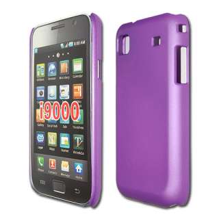 Rubber Hard Back Case Cover Samsung i9000 Galaxy S  