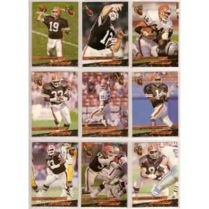  Cleveland Browns 1993 Fleer Ultra Football Team Set (Bernie Kosar 