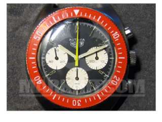 Heuer Autavia Chronograph Valjoux cal 7736 1970s Watch  