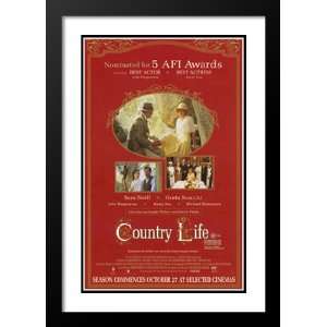  Country Life 32x45 Framed and Double Matted Movie Poster 