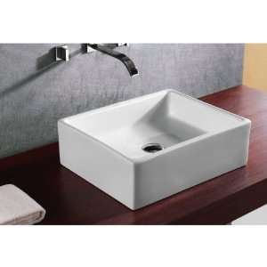  Nameeks CA4158 Caracalla Bathroom Sink In White: Home 