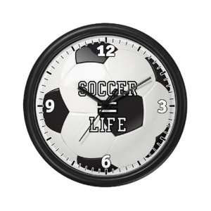  Wall Clock Soccer Equals Life: Everything Else