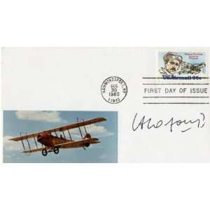 Henri Lafont WWII Battle of Britain Pilot Autographed First Day Cover