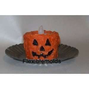  Grubby Jack o lantern Flicker Light Candle Mold: Home 