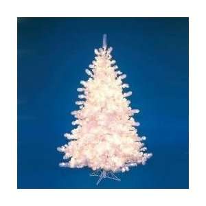   Pre Lit Majestic White Christmas Tree   Clear Lights: Home & Kitchen