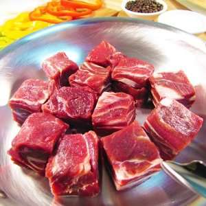 Cube Cut Caribou Meat (2 lbs.)  Grocery & Gourmet Food