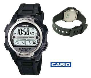 CASIO Digital Illuminator Wristwatch Watch W 756 1AVER  