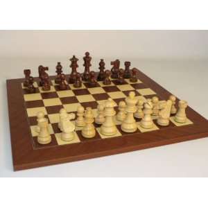   Chess Wood Chess Set   Rosewood Lardy on Mahogany Board Toys & Games
