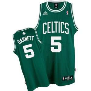  Men`s Boston Celtics #5 Kevin Garnett Road Swingman Jersey 