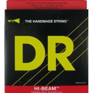 DR Strings Bass   Hi Beamâ¢ Tite Fit Stainless Steel Lite 5s, .040 