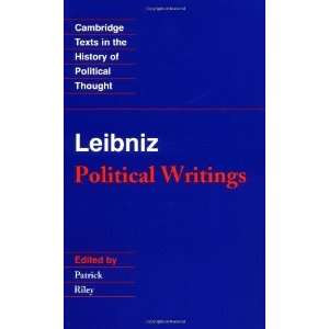   of Political Thought) [Paperback] Gottfried Wilhelm Leibniz Books
