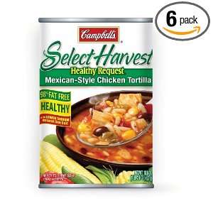   Harvest Mexican Style Chicken Tortilla Soup, 18.6 Ounce (Pack of 6