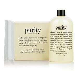  philosophy purity made simple duo one step facial cleanser 