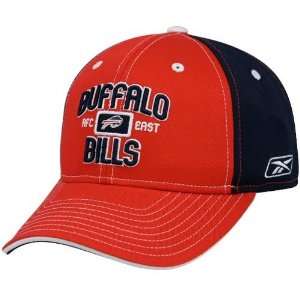 Reebok Buffalo Bills Topstitch Athletic Hat:  Sports 