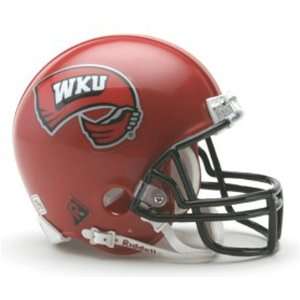 Western Kentucky Hilltoppers Miniature Replica NCAA Helmet w/Z2B Mask 