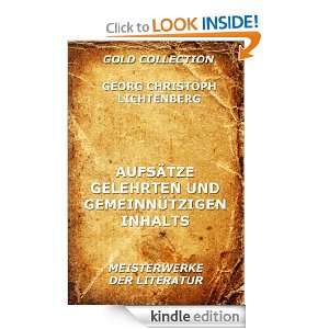   Georg Christoph Lichtenberg, Joseph Meyer  Kindle Store