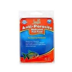   TopDawg Pet Supply Anti   parasite Medicated Fish Food 1oz: Pet