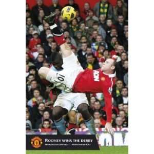  Football Posters Manchester United   Rooney Goal   35 