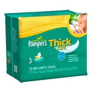  PAMPERS BABY WIPES THICK SCNTD , THICK CARE SCENTED: Baby