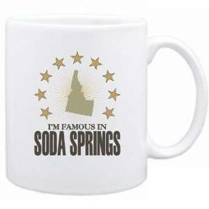   New  I Am Famous In Soda Springs  Idaho Mug Usa City