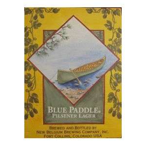  New Belgium Blue Paddle 6nr EACH: Grocery & Gourmet Food