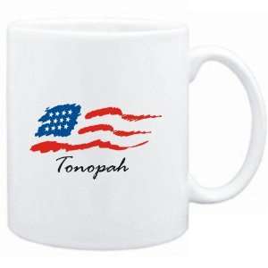  Mug White  Tonopah   US Flag  Usa Cities: Sports 