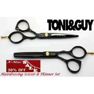 Toni & Guy Hairdressing Scissor/Thinner Set Kit 5.5 + Free Pouch RRP 